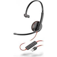 Poly Blackwire 3210 Monaural USB-A Headset 32 Ohm 20 Hz 20 khz