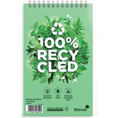 Notepads Silvine Silvine Premium Recycled Reporters 125x203mm Pages