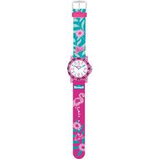 Scout flicka analog kvartsklocka med textilband armband 1