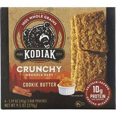 Bars Kodiak Cakes Kodiak Protein-Packed Cookie Butter Crunchy Granola Bars Count 6 pcs