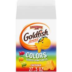 Vegetarian Food & Drinks Pepperidge Farm Goldfish Colors Cheddar Crackers 27.3oz 1