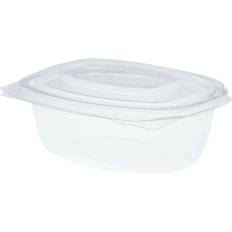 Vegware Compostable PLA Hinged-Lid Deli Containers