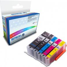 Refresh Cartridges Everyday Valuepack of PGI-550PGBKXL CLI-551BKXL/CXL/MXL/YXL Printers