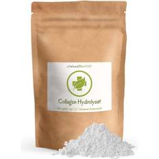 Vitalundfitmit100 Collagen hydrolysat pulver 500g, geschmacksneutral, rein kollagenes