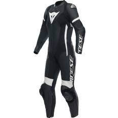 Trajes de moto Dainese Mono Grobnik Profesional Perforado Lady Black/black/white Mujer