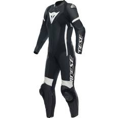 Dainese Perforated Leather Suit - Black/White Woman