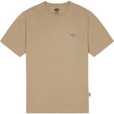 Dickies Unisex Tops Dickies Mapleton Cotton-Jersey Logo T-Shirt Stone