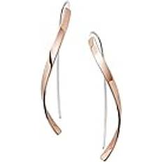 Skagen Ringe Skagen Earrings Kariana Drop Length - Rose Gold