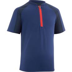 Quechua T-shirt Trekking Bambino MH550 Blu