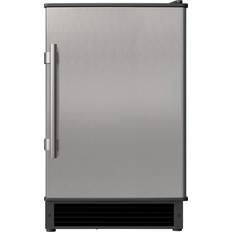 Ice Makers EdgeStar EdgeStar IB121 15 Inch Wide 12 Lbs. Capacity Built-In Ice Maker with 15 Lbs. Daily Ice Production Stainless Steel Refrigeration Appliances Ice Makers Stainless Steel