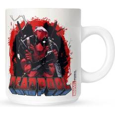 Accessori da cucina Tazza con pistola Deadpool - Bianco/Multicolore/Rosso