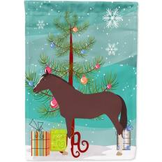 Garden & Outdoor Environment Caroline's Treasures English Thoroughbred Horse Christmas Decorative House Flag Size Multicolor