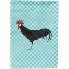 Garden & Outdoor Environment Caroline's Treasures BB8015CHF Minorca Ctalalan Chicken Blue Check Flag
