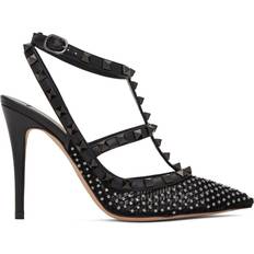 Valentino Garavani Heels & Pumps Valentino Garavani Black Rockstud Heels IT