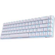 Royal Kludge ROYAL KLUDGE RK68 Wireless Hot Mechanical Keyboard, Keys Compact