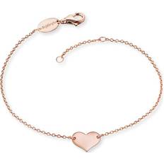 Platinum Bracelets Engelsrufer Armband ERB-LILHEART-R 925er Silber platiniert Roségold