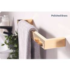 Heated Towel Rails Towelrads Elcot Single Brass