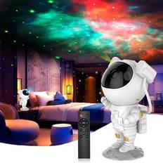 Megabilligt Galaxy Lamp Nebula Star Projektori Kaukosäätimellä