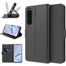 ExpressVaruhuset Sony Xperia 1 IV Flipfodral Skin Pro V2 med Kortfack