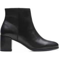 Clarks Ankelstøvler Clarks Freva55 Zip D Boots - Sort