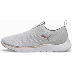 Guld Sportskor Puma Softride Remi Slip-on Knit Women's Running Shoe Grå