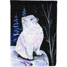 Garden & Outdoor Environment Caroline's Treasures SS8389-FLAG-PARENT Starry Night American Eskimo Flag