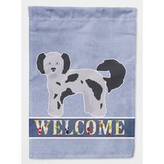 Garden & Outdoor Environment Caroline's Treasures CK3778CHF Shih Poo Welcome Flag
