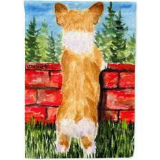 Garden & Outdoor Environment Caroline's Treasures Corgi 2-Sided Flag