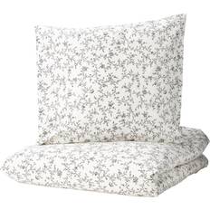 Bettwäsche IKEA Kopparranka Bettbezug Weiß, Grau (200x140cm)