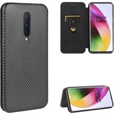 ExpressVaruhuset Oneplus 8 Flipfodral Kortfack Carbondreams Svart