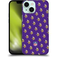 NFL Minnesota Vikings Patterns Hard Shell Phone Case for iPhone 15 Pro