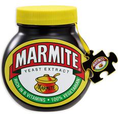 Jigsaw Puzzles Gibsons Marmite Double Sided 500 Piece Jigsaw Puzzle in Giant Replica Marmite Jar Great Gift for Adults Gibsons Games