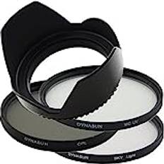 DynaSun C-PL CPL 52mm Pol-Filter MCUV Filter Multicoated MC UV Skylight Gegenlichtblende 52 mm