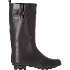 Trespass Stivali di gomma Trespass Womens/Ladies Damon Waterproof Wellington Boots Black Rubber