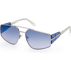Solbriller Guess Crystal Side Navigator Silver