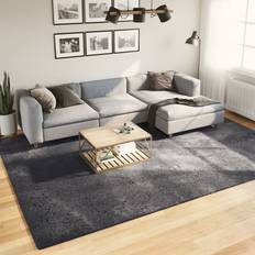 vidaXL Rug Short Pile 240 x 340 cm Anthracite Grey