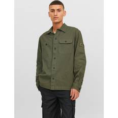 Jack & Jones Relaxed Fit Overshirt Grön