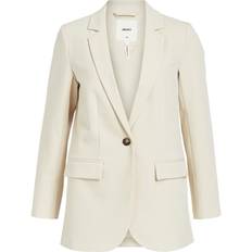 Naturfarvet Blazere Object Blazer Sigrid Creme
