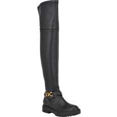 Guess Jellio Buckle Knee-high Boots Black