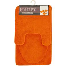 Orange Non-Slip Bath Mats Hailey 3 Bath