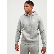 Nike Club Overhead Hoodie Dark Grey Heather