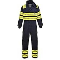 3XL Overalls Portwest Wildland Fire Coverall Navy