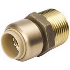 Plumbing B&K Proline 6630-134 0.5 x 0.75 in. MPT Brass Push Fit Adapter