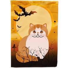 Garden & Outdoor Environment Caroline's Treasures Canvas House Size Halloween Exotic Shorthair Cat Flag Multicolor Large