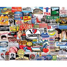 Jigsaw Puzzles White Mountain Puzzles I Love Tennessee Jigsaw Puzzle 760mm x 610mm
