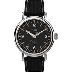 Timex Wrist Watches Timex Standard Collection Black TW2V44000 Fabric One Size