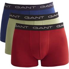 Gant Green Underwear Gant 3 Pack Men's Trunk