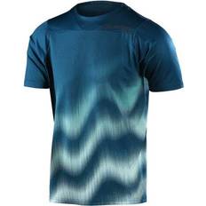 Bluesign T-skjorter Troy Lee Designs Skyline SS Jersey - Wave Jungle Green