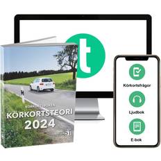 Uppslagsverk Böcker Körkortsboken Körkortsteori (Häftad, 2024)