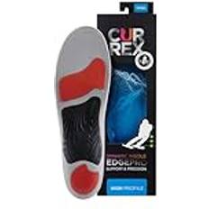 Skovård & Tillbehör Currex EdgePro sula med hög profil. Din nya dimension av snideri. Performance innersula för skidåkning, längdskidåkning eller snowboard. 39,5–41,5